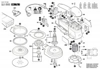Bosch 3 601 C72 800 Gex 34-150 Random Orbital Sander 230 V / Eu Spare Parts
